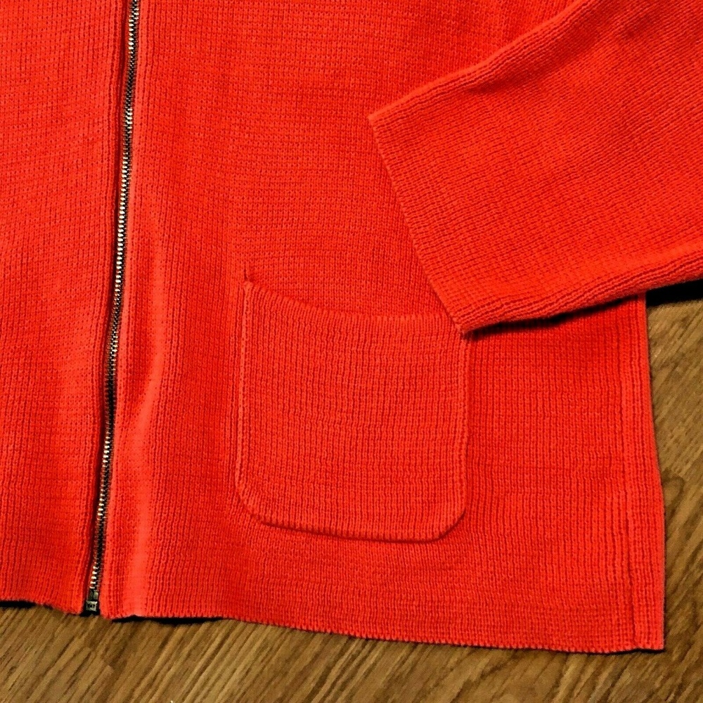 SOLD 📦 LOFT PETITES - FULL ZIP CARDIGAN XLP - Picture 4 of 8